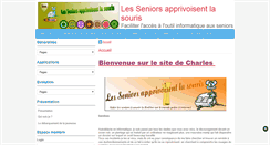 Desktop Screenshot of lesseniorsapprivoisentlasouris.com